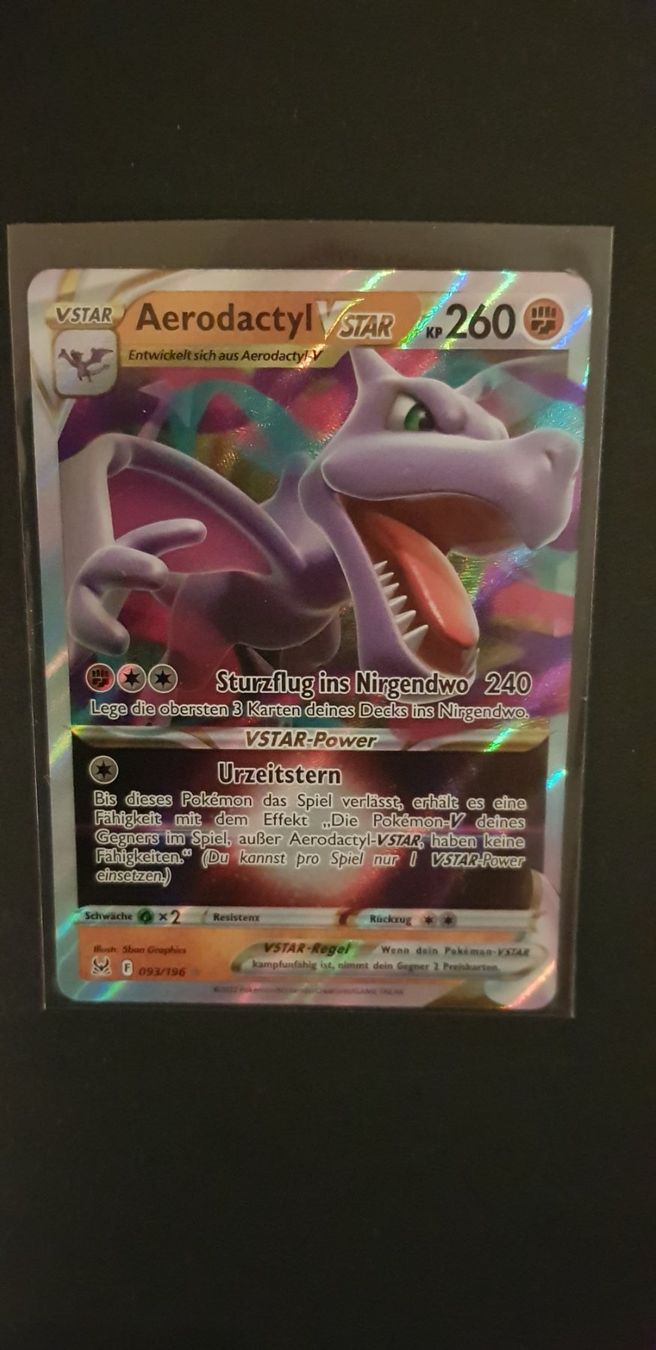 Pokémon Carte collezionabili: Pokemon karte Aerodactyl Vstar – Nuovo (secondo la descrizione) da Müllheim Dorf venduto da Randy026 1