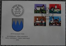 Pro Patria FDC-Couvert 1979 ET-Gestempelt