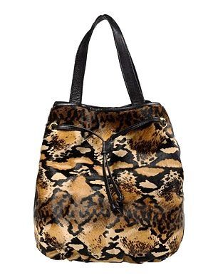 Schultertasche echtes Leder