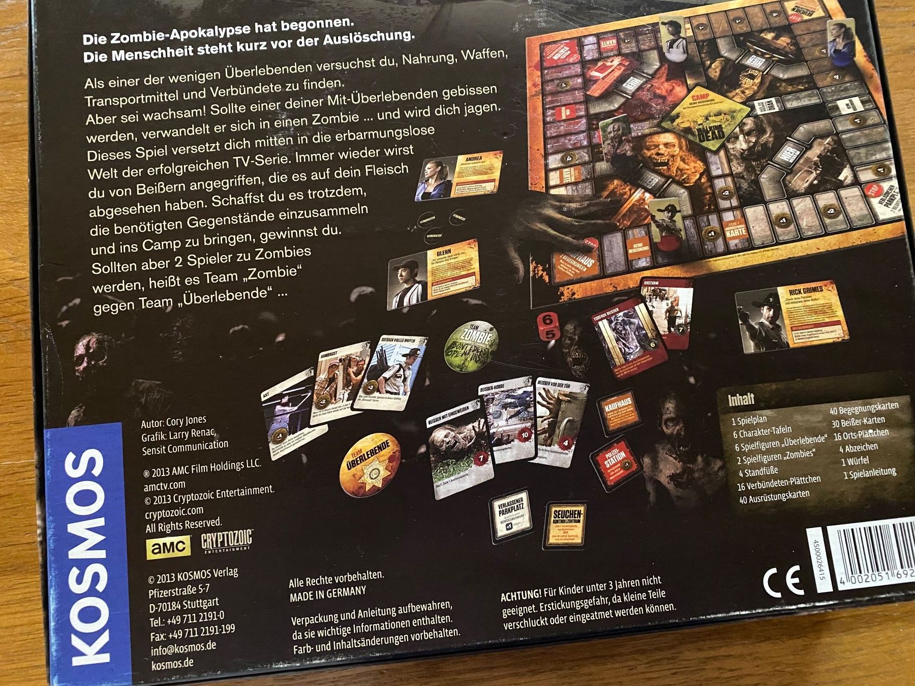 Kosmos Giochi: Spiel the WALKING DEAD – Usato da Bösingen venduto da Trigusik 6