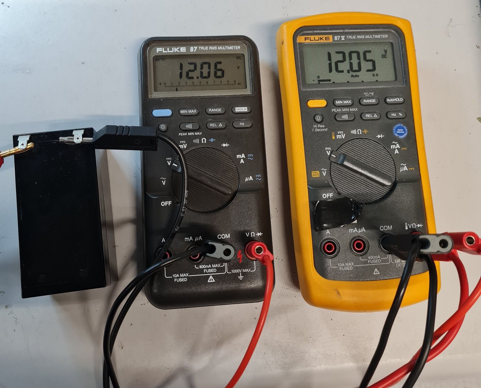 Fluke Messen: Fluke 87 true RMS digital Multimeter mit neuen Messspitzen – Gebraucht aus Horw von Arta20000 1
