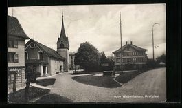 Walzenhausen, Blick auf den Kirchplatz