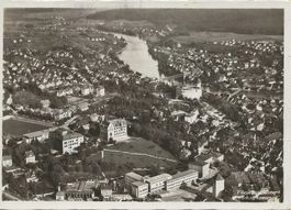 Schaffhausen SH  AK Flugaufnahme 1945 gebraucht