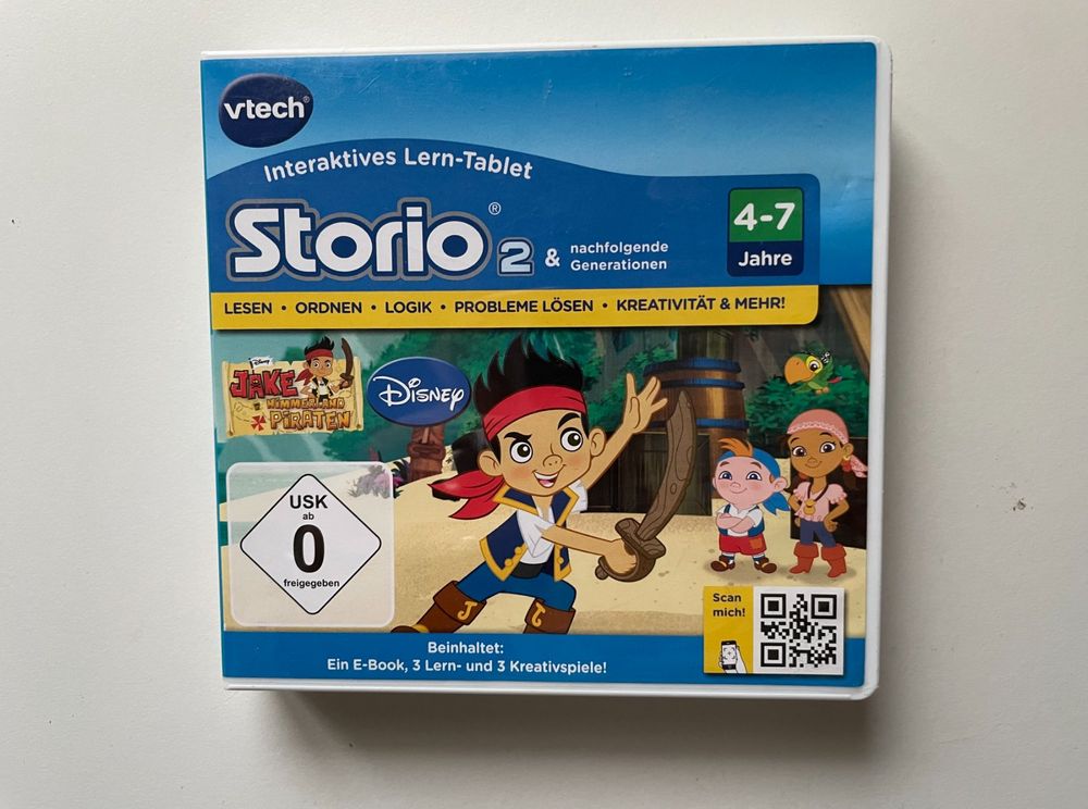vtech Storio2 Lernspiel Jake und die Nimmerland Piraten | Kaufen auf ...
