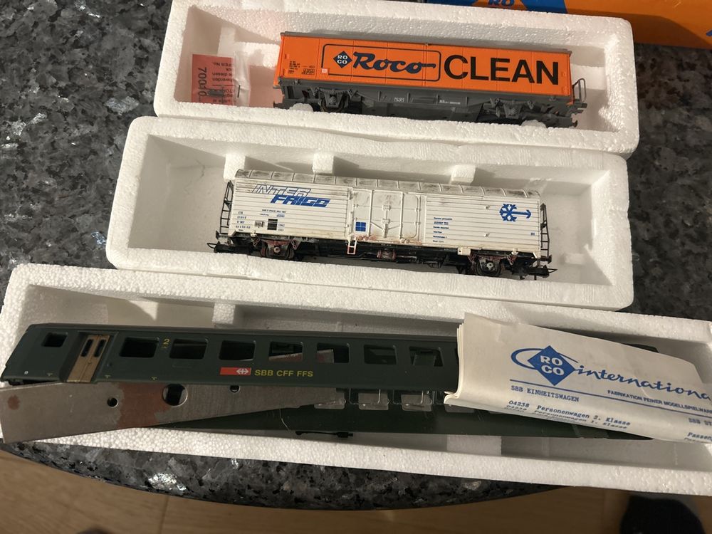 3er Set Roco Modelleisenbahn H0 SBB CFF FFS (Gebraucht) in Gümligen für ...