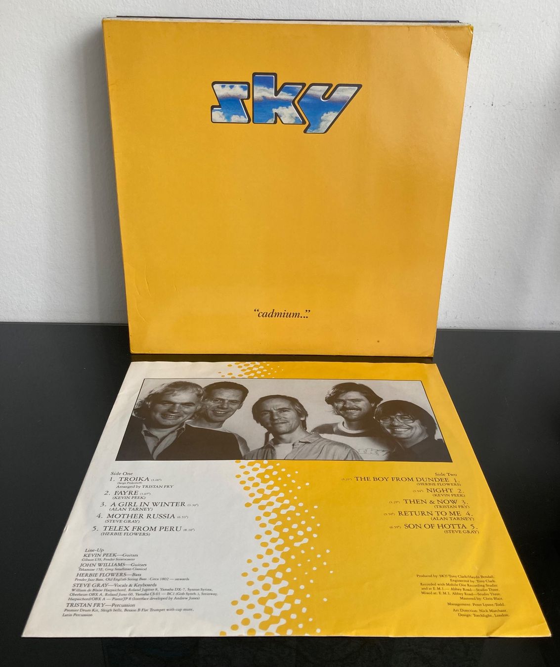 Dischi in vinile: Sky - "Cadmium..." LP *1983* – Usato da Wettingen venduto da 12.Zoll.Vinyl 2