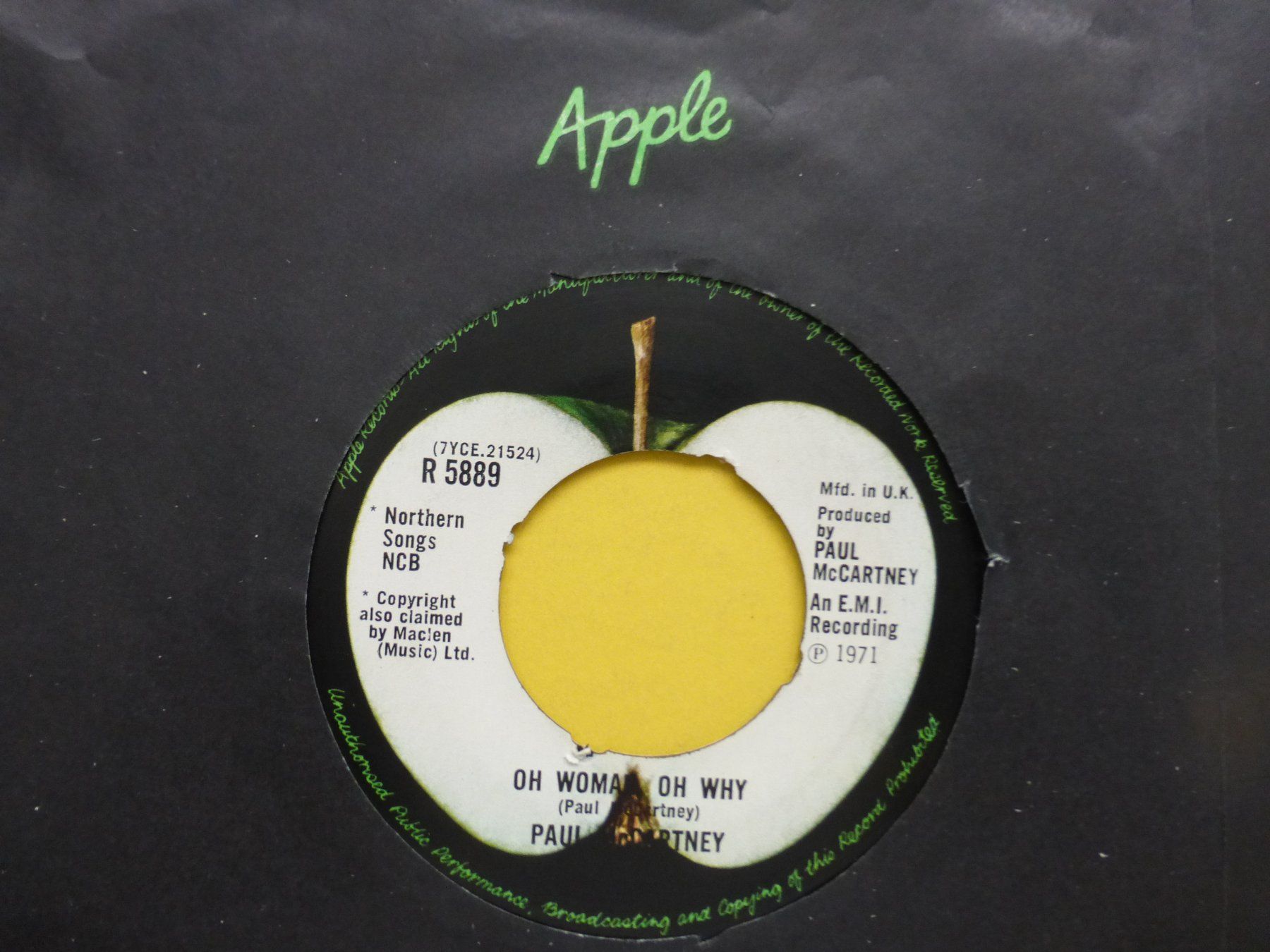 Dischi in vinile: Paul McCartney – Another Day – Usato da Zürich venduto da Swiss57 1