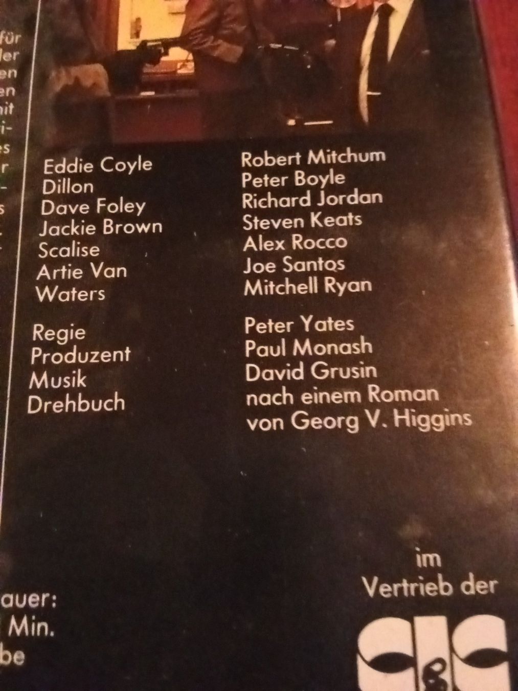 Alle VHS: Der V-Mann (USA 1973) mit Robert Mitchum CIC Video VHS 2187 – Gebraucht aus Remetschwil von Hofiii 3