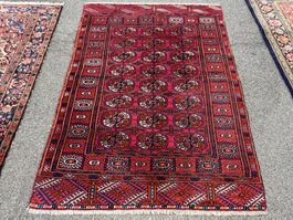 Herrliche Perfekte feine Antike Turkmen Tekke Yomoud 170x121