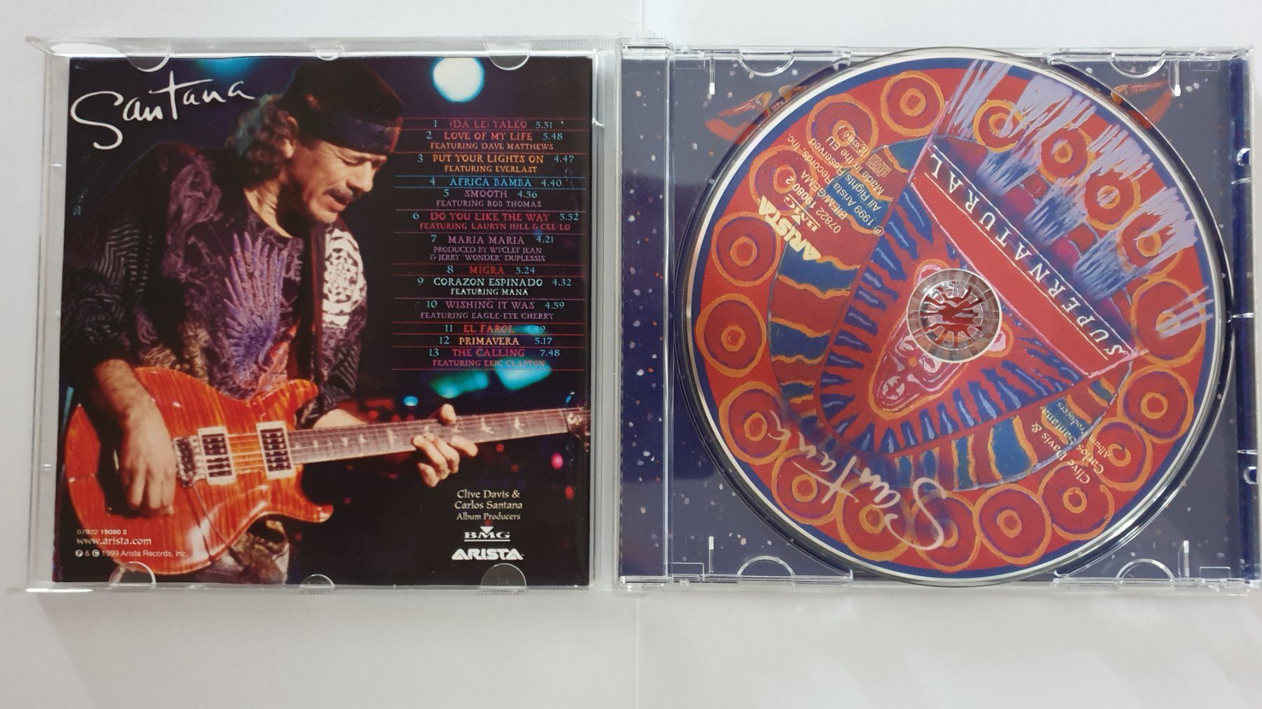 CD: Santana. Supernatural. – Usato da Goldach venduto da armando_r 2
