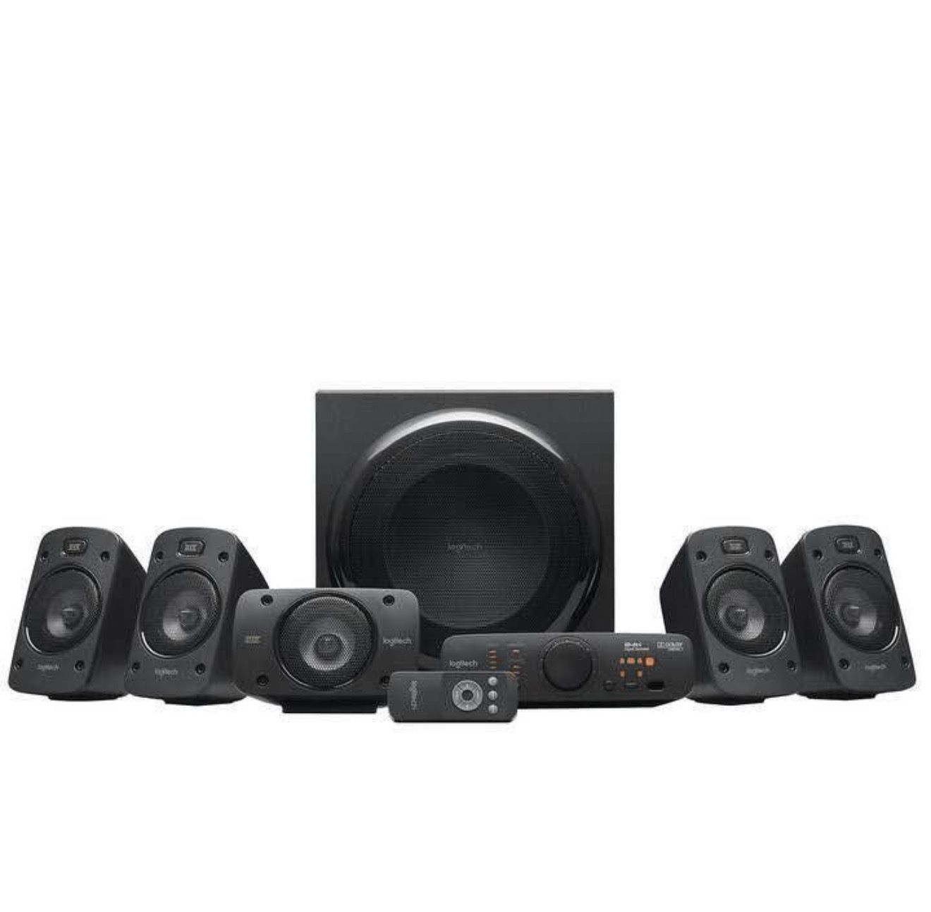 Haut-parleurs: Système son Logitech Z906 5.1 avec télécommande noir – D'occasion à Gland par anj_2xbv