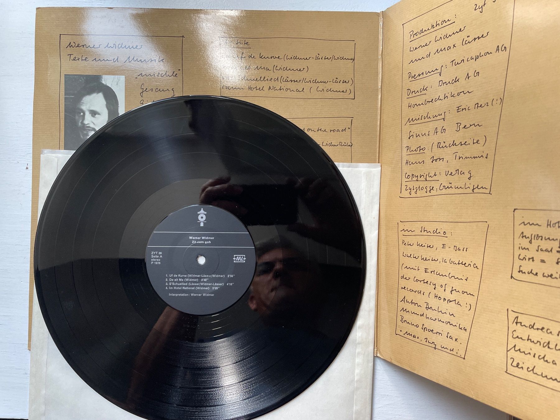 Dischi in vinile: Werner Widmer - Zit zum go... - LP, 1978, Gatefold – Usato da Zürich venduto da Andy_t71 2