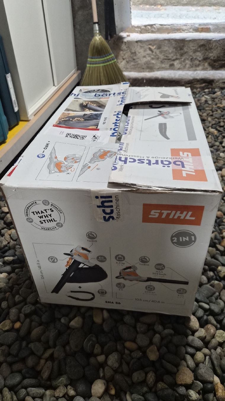 Stihl Laubbläser & Laubsauger: Stihl SHA 56 Aspiratore/Soffiatore – Gebraucht aus Lumino von ana_2mxh 2