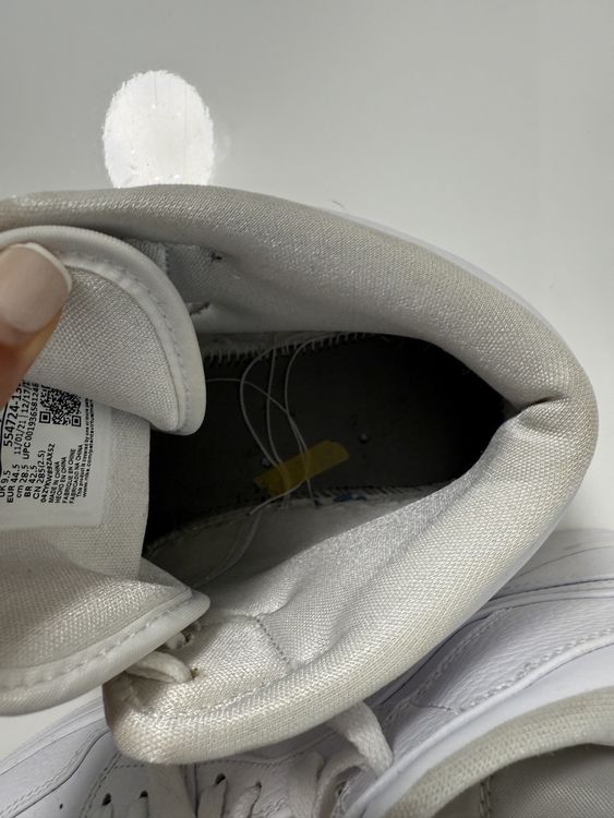 Nike Chaussures hommes: Nike Air Jordan 1 Mid Weiss Gr. 44.5 Sneaker – D'occasion à Emmenbrücke par Lalaloni 5