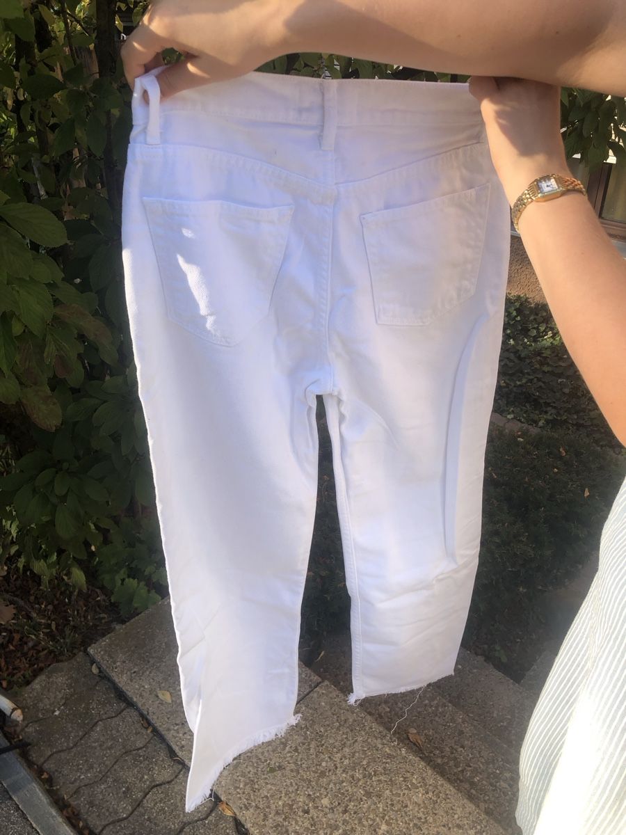 Reformation Jeans: Reformation Jeans, Weiss, Gr. 27 – Usato da Zürich venduto da davisi 4