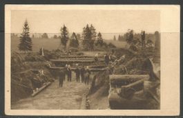 Carte P ( Chaux-de-Fonds / Cyclone de 1926 / Pompiers )