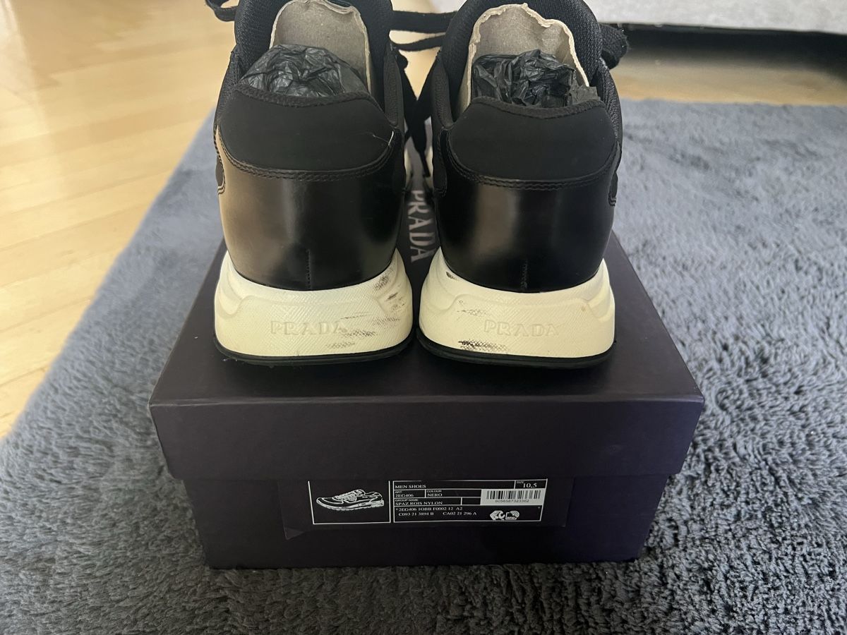 Prada Scarpe da uomo: Prada Cloudburst Shoes Black Size 44,5 – Nuovo (secondo la descrizione) da Zürich venduto da tra_wl8x 7