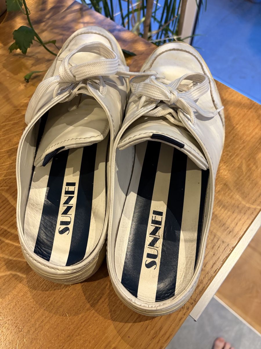 Scarpe da uomo: Mules Sunnei T.44 en cuir – Usato da Martigny venduto da JulienJack 2