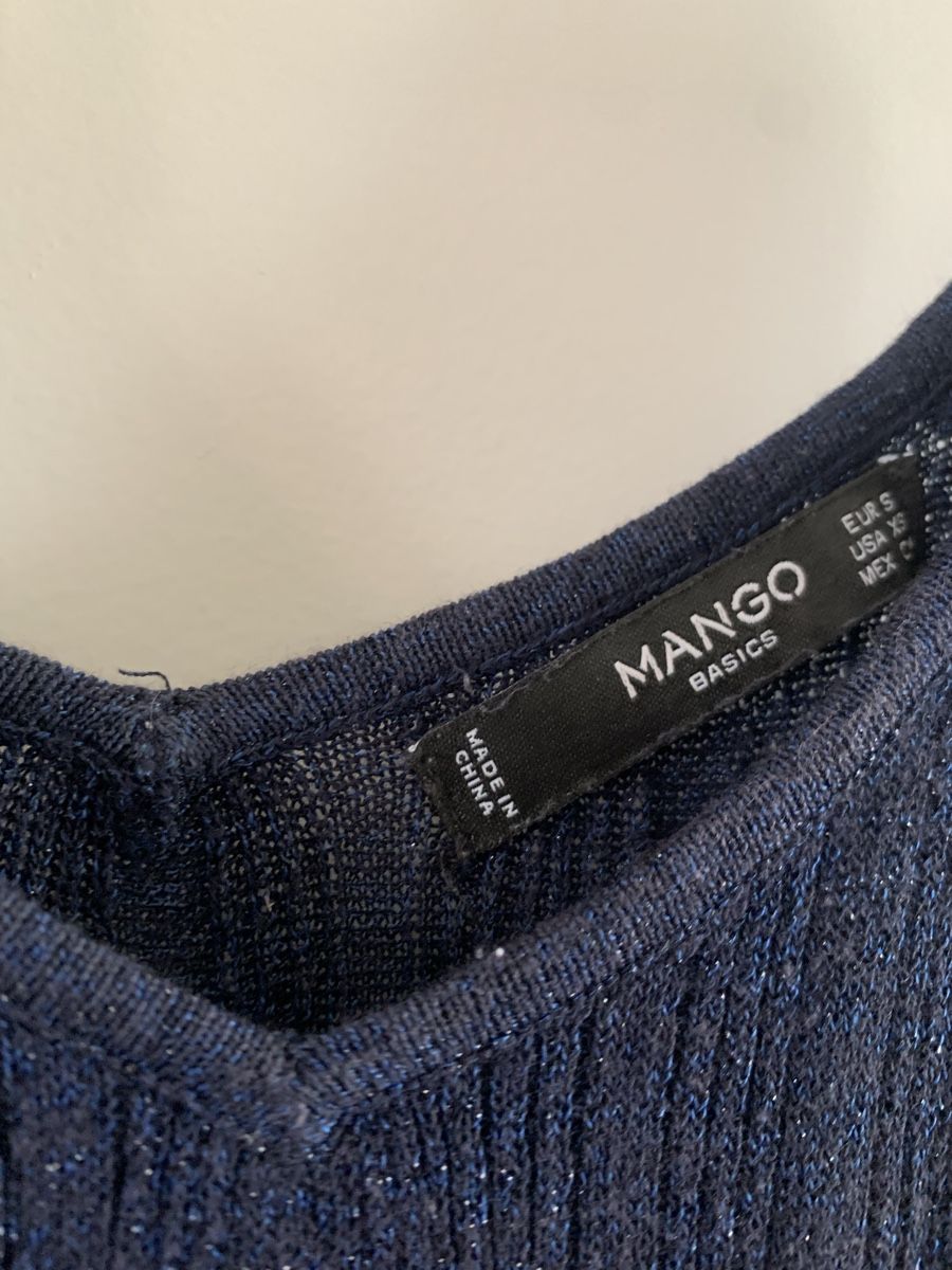 Mango Vestiti: Robe bleu paillettes Mango – Usato da Prangins venduto da val_2c72 1