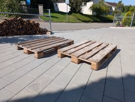 2 Europaletten Holz gebraucht / intakt