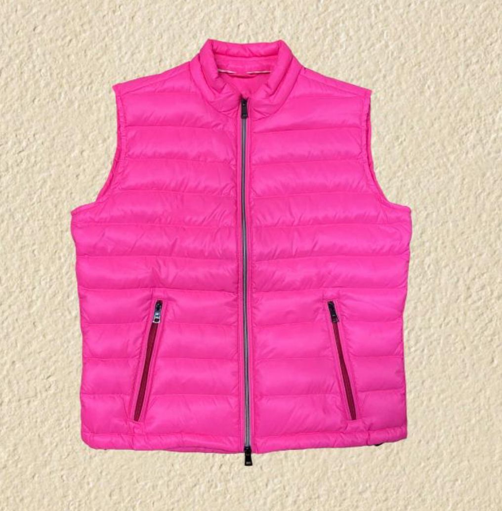 Gilet & Giacche: Pink Hetregó vest – Nuovo (secondo la descrizione) da St. Gallen venduto da sourced_limited