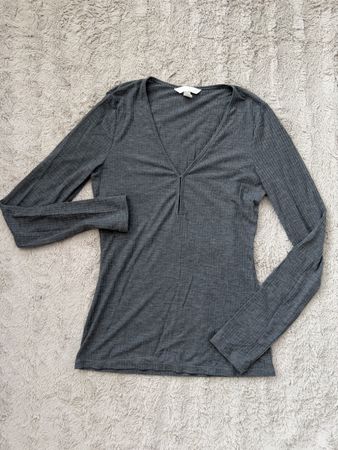Damen Langarmshirt grau H&M Grösse S guter Zustand