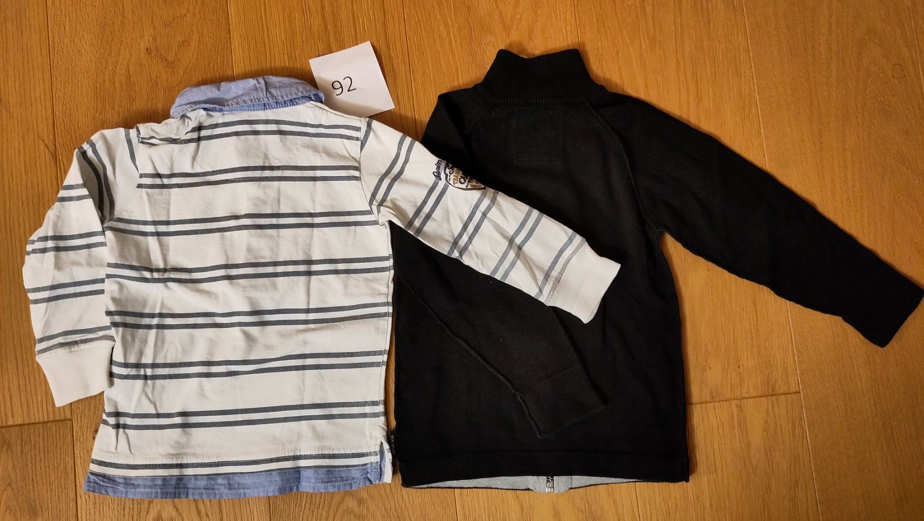 Okaidi Lotti & Set di vestiti: 2er Set Langarm Poloshirt, Zipp-Pullover Grösse 92 okaidi – Usato da Wil SG venduto da crxschildi 1