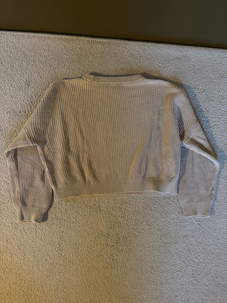 Anna Field Pullover & Sweatshirts: Beiger Strickpullover aus 100% Baumwolle – Gebraucht aus Zürich von ole_8rwr 3
