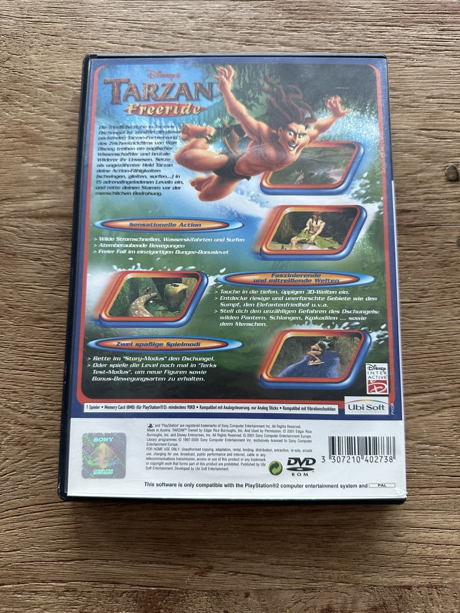 Giochi: Disney's Tarzan Freeride PS2 Spiel – Usato da Dänikon ZH venduto da AnniBee 1