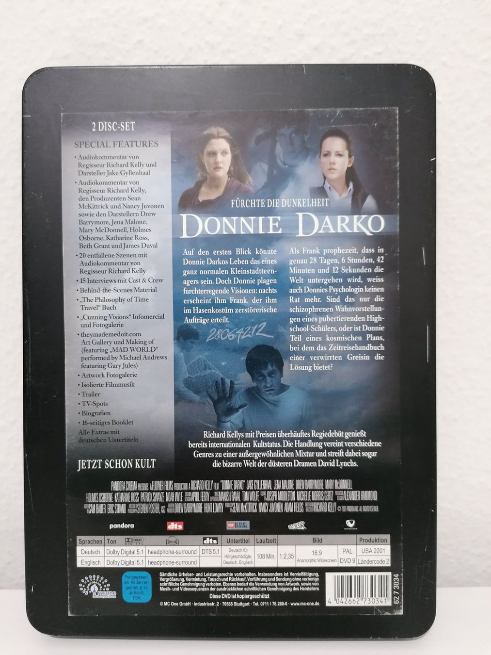 Tutti i DVDs: Donnie Darko - Collectors Edition – Usato da Binningen venduto da samorga21 2