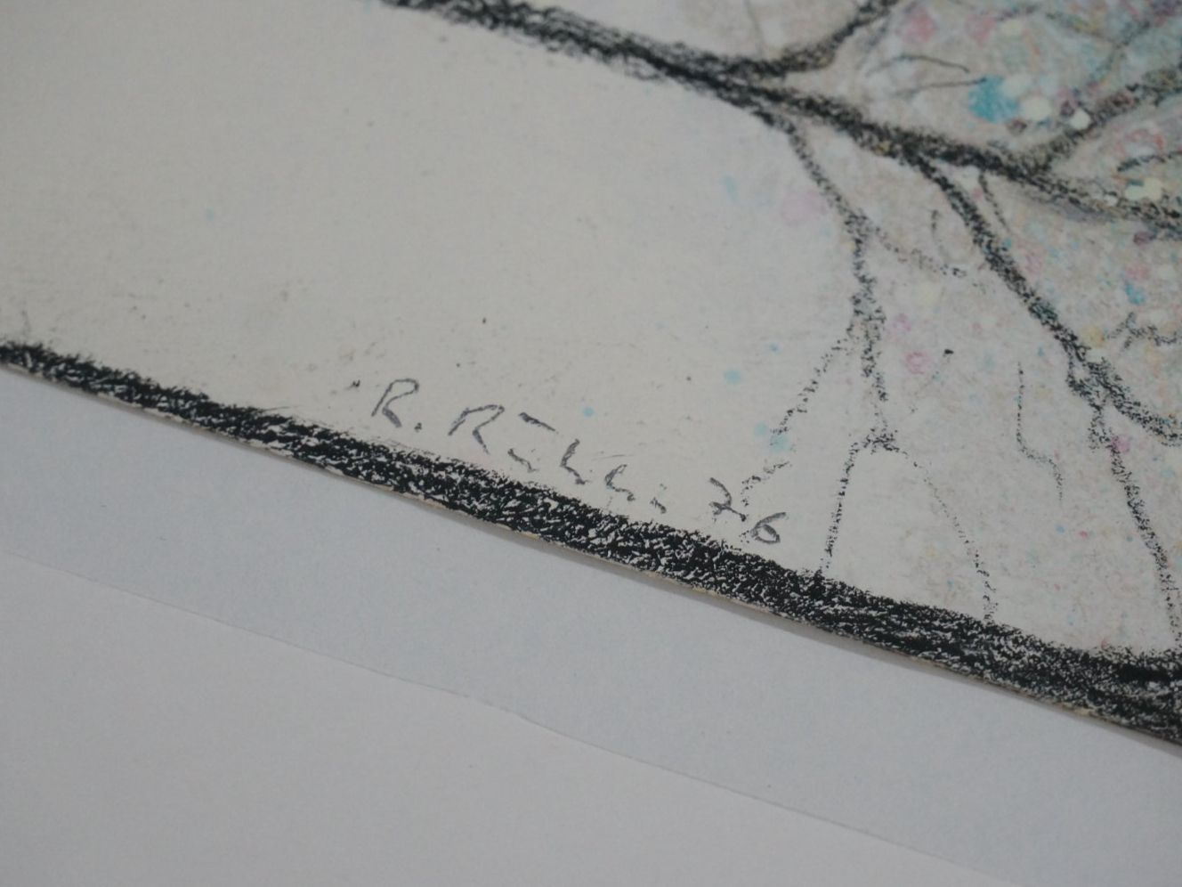 Dipinti: Bunte Schneebäume Kunstwerk – Usato da Rüti ZH venduto da Restwert_Rueti_ZH 9