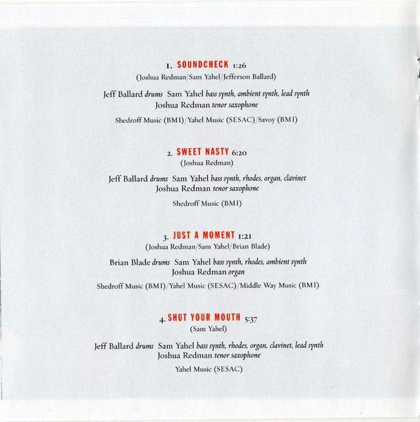 CDs: Joshua Redman Plastic Band MOMENTUM  Meshell Ndegeocello CD – Gebraucht aus Kandergrund von Sososo 3