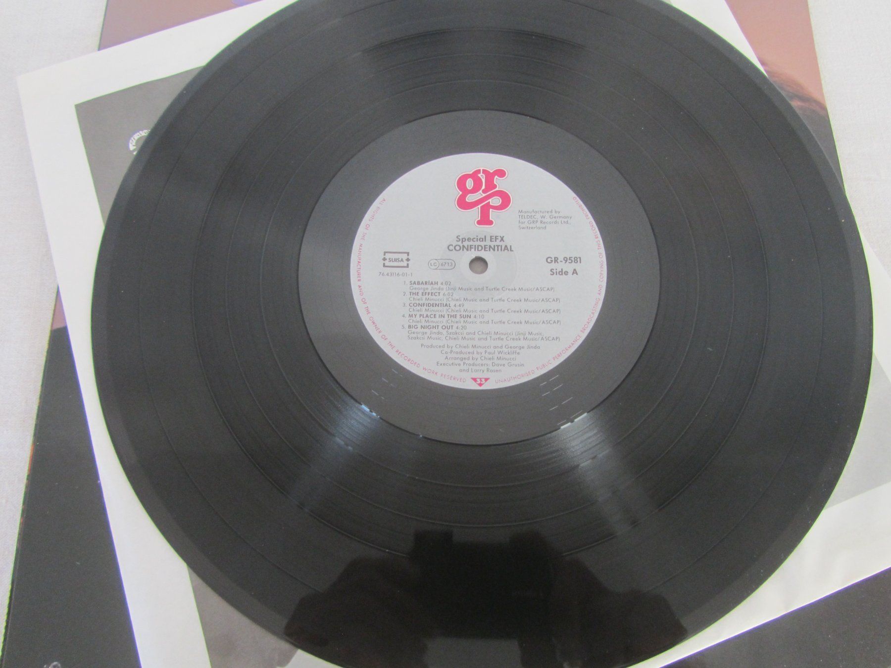 Schallplatten: SPECIAL EFX:  Confidental  Jazz – Gebraucht aus Seengen von mikelele 1
