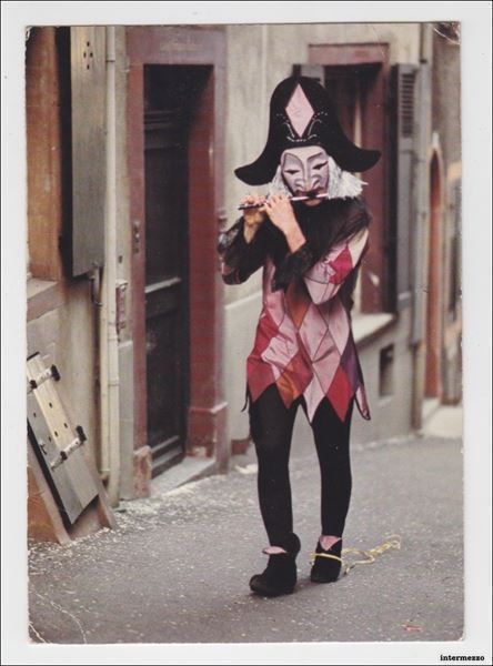 Placchette & Badge: Basel // Fasnacht // 1978 // Harlekin – Usato da Basel venduto da intermezzo12