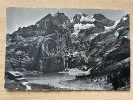 Alte Postkarte Kandersteg Oeschinensee Blümlisalp