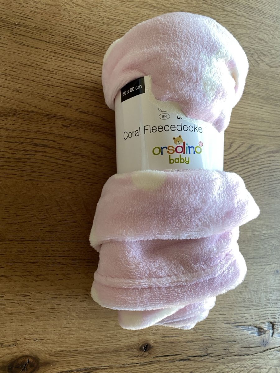 Coperte: Light Pink Baby Blanket – Nuovo e nell'imballaggio originale da Dietlikon venduto da Kitaa