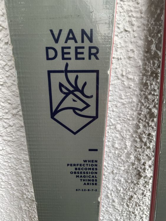 Skis: Van Deer SL World Cup Ski 165cm mit Look Bindung, Top Ski! – D'occasion à Widnau par Como2006 5