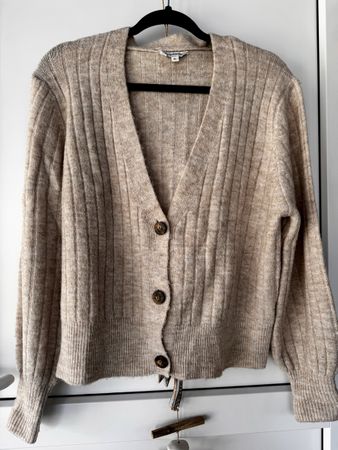 Cardigan beige Clockhouse, Taille XL