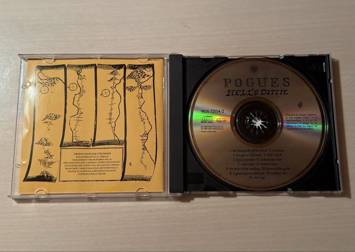 CD: The Pogues - Hell's Ditch CD Album – Usato da Oberried Brienz venduto da Chyara 2