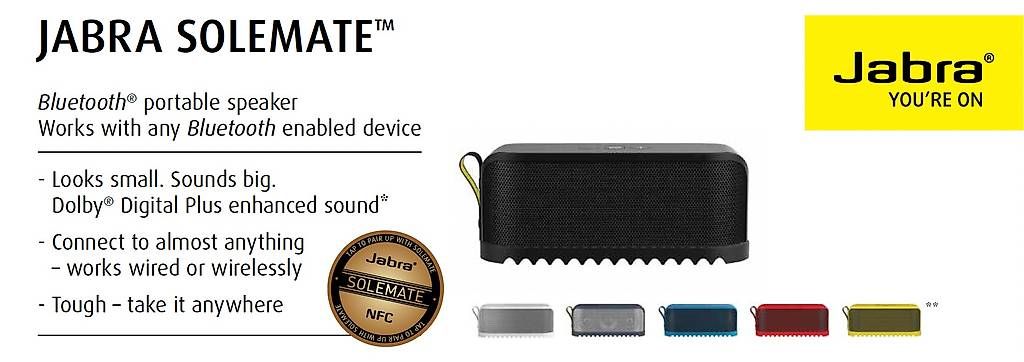 Jabra Lautsprecher: Jabra Solemate Bluetooth – Neu (gemäss Beschreibung) aus Torny le Grand von cla_w6np 4