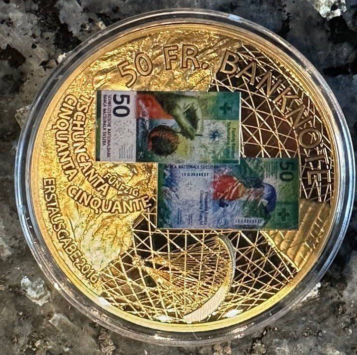 Tutti le monete: Sondermünze der 50 Fr. Banknote – Usato da Beringen venduto da Mantafisch1