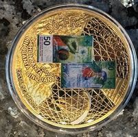 MEDAILLE der 50 Fr. Banknote