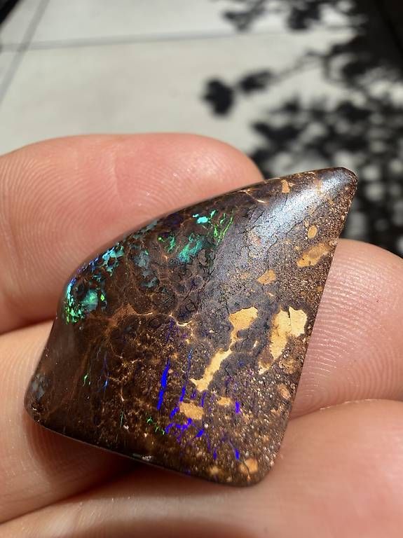 Edelsteine: Australischer Matrix Opal – Gebraucht aus Wigoltingen von SANDROPAL