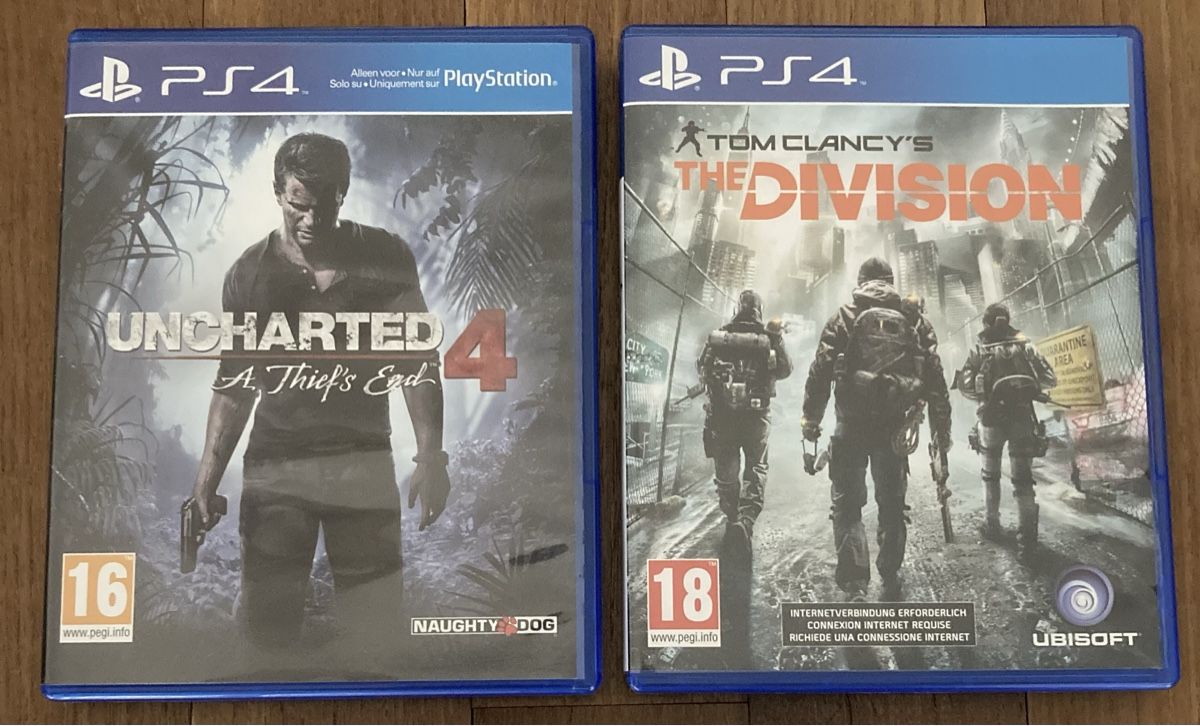 Giochi: PS 4  Stück UNCHARTED 4 / The Division – Usato da Roggwil BE venduto da Maui2000