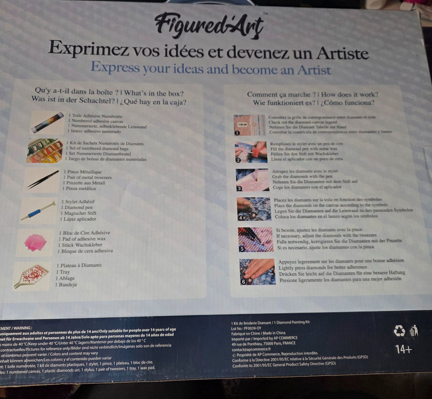 Foto & Immagini: Diamond Paiting Figured Arts Giraffe – Nuovo e nell'imballaggio originale da Wikon venduto da _mc_speedy_ 2