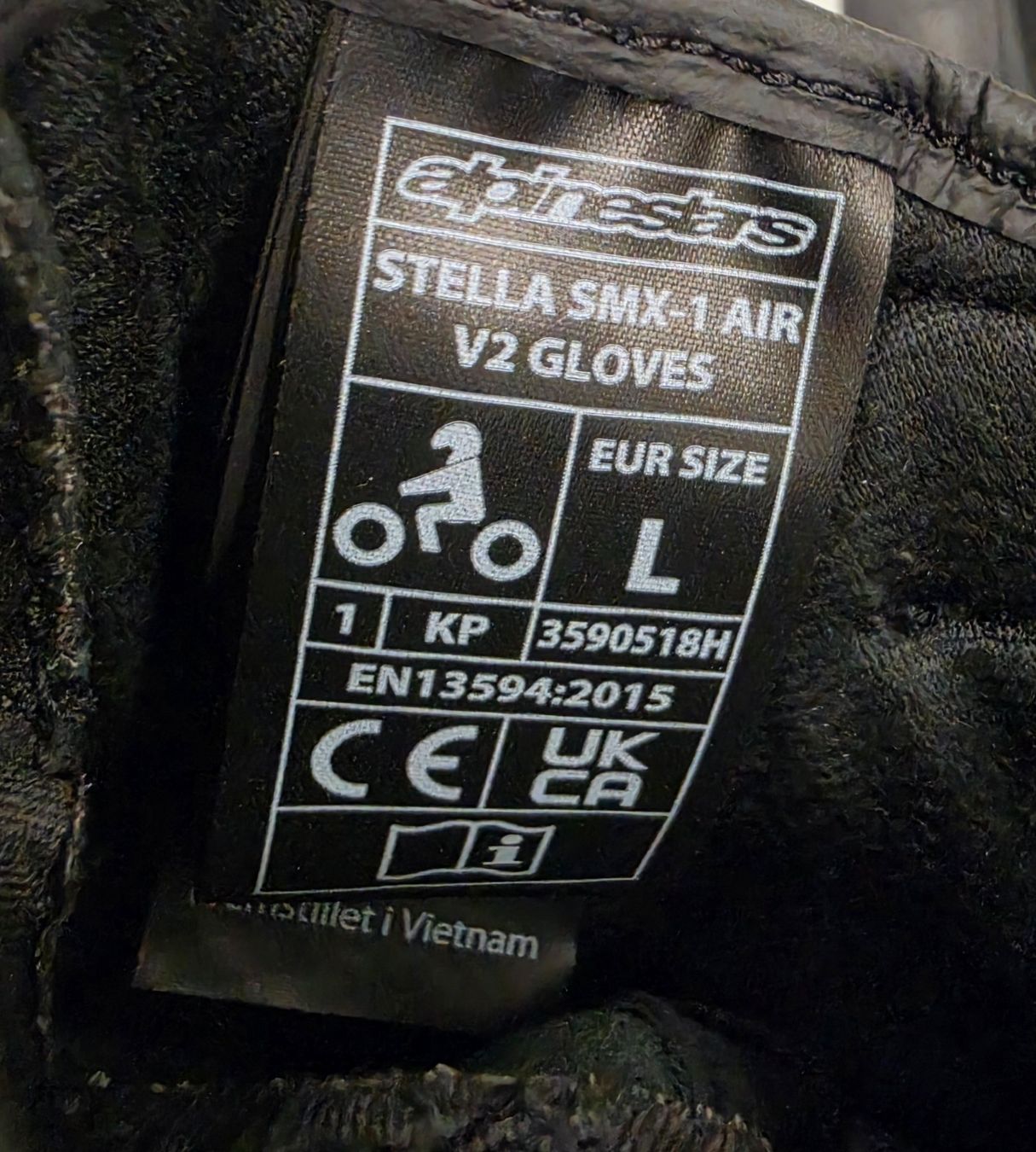 Alpinestars Guanti & manicotti: Alpinestars STELLA SMX-1 AIR V2 – Nuovo (secondo la descrizione) da Solduno venduto da nicola.maghi 2