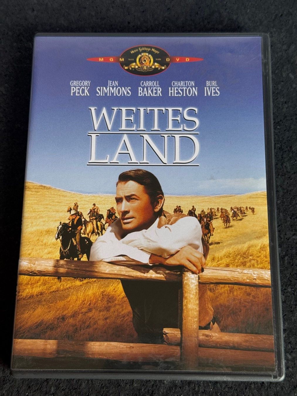 Tutti i DVDs: Weites Land Western DVD DE/EN   Gregory Peck – Usato da Fribourg venduto da tschjoly