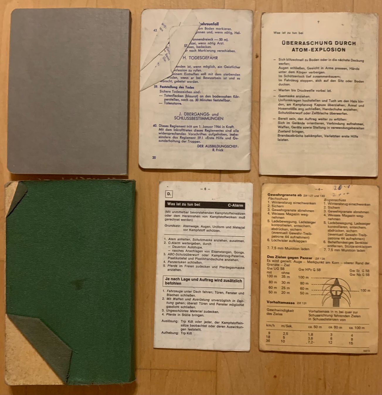 Libri: Kleines Lot Reglemente der CH Armee – Usato da Goldingen venduto da Bergler012 1