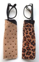 2x Brillenetui für Lesebrillen Etui Brille