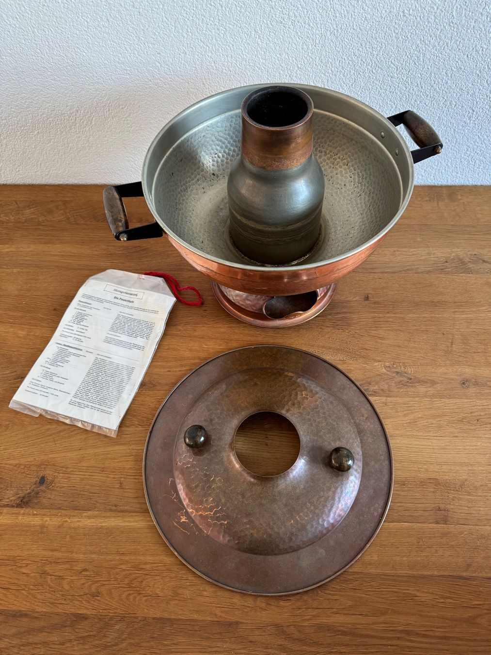 Pentole: Feuer Mongolische Topf aus Kupfer – Usato da Frauenfeld venduto da difi67 2